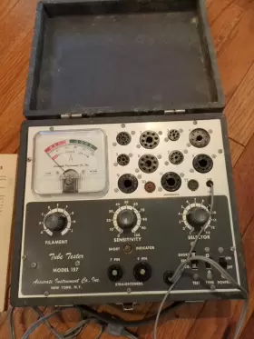 MODEL-157 ACCURATE Tube Tester Manual #2