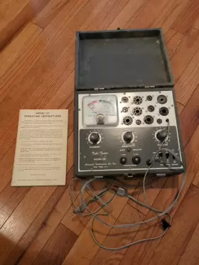 MODEL-157 ACCURATE Tube Tester Manual