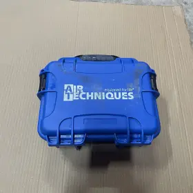 Air Techniques Dpga-00 Vacuum Digital A Analog Tester With Case And Accessories Works
