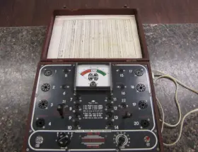 American Scientific Development Co. Tv-20 Vintage Model Television Tube Tester
