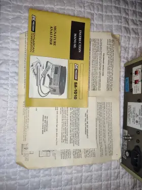 SA-1010 B-K PRECISION Bk Dynascan Analyzer Probes Powers #3