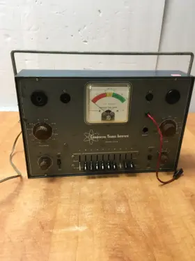 Commercial Trades Insiture Tc-18 Vintage Institute Vacuum Tube Tester Read