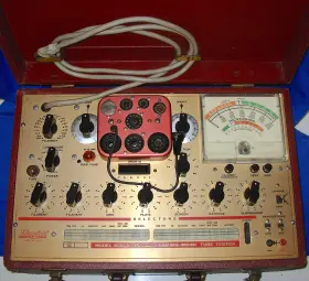 6000A EICO Hickok Tube Tester Data