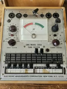205A EMC Vacuum Tube Tester #2