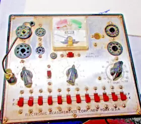 MODEL-213 EMC Tube Tester Data Sheet Manual