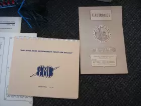 MODEL-215 EMC Tube Transistor Tester Box Set Up Charts #3