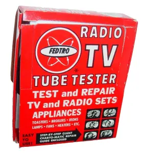 T-110 FEDTRO Tester Tv Radio Tube Lamp Ac Circuit Neon Nos