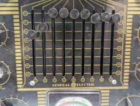TC-2 GE General Electric Tube Tester Front Panel #3