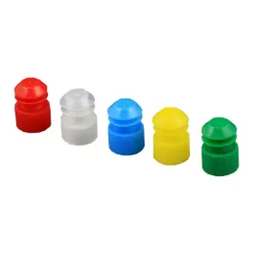 Globe Scientific 116152n Polyethylene Flange Plug Cap For Test Tubes 16mm Si