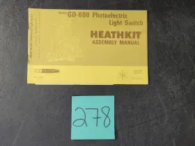 GD-600 HEATHKIT Photoelectric Light Switch Manual