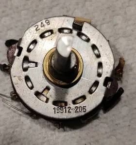 Hickok 19912-205 600a And Other Tube Tester Rotary Switch
