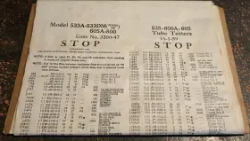 605A-500 HICKOK Tube Roll