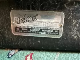 639B HICKOK Hickcock Tube Tester Paul Hart #3