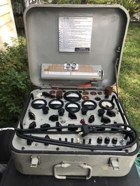 TV-2C-U HICKOK Military Tube Tester