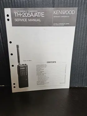 TH-204A KENWOOD Service Manual