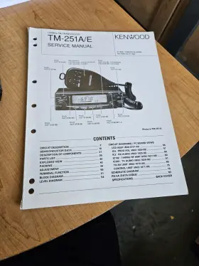 TN-251A KENWOOD Service Manual Fm Transceiver