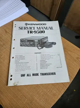 TR-9500 KENWOOD Service Manual Uhf Transceiver