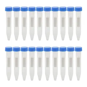 Kesell Blp134 10ml Centrifuge Tube Conical Bottom Blue Screw Cap With Clear Graduati
