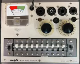 MODEL-400A KNIGHT Tube Checker Box #2