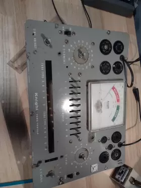 RK-520 KNIGHT Allied Radio Tube Tester Front Panel Running #2