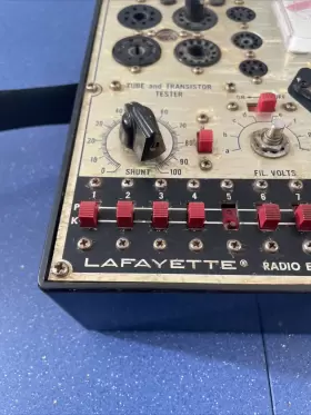 213-215 LAFAYETTE Tube Transistor Tester #3