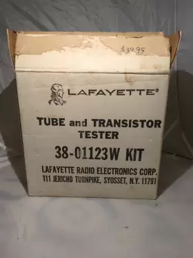 38-01123W LAFAYETTE Tube Transistor Tester