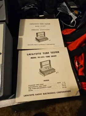 99-5012 LAFAYETTE Tube Tester #2
