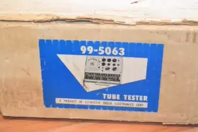 99-5063 LAFAYETTE Tube Tester Box Manual #2