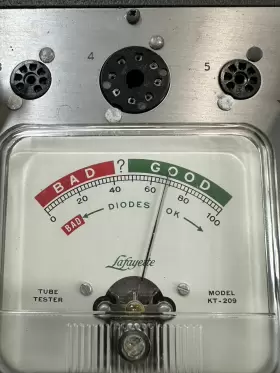 KT-209 LAFAYETTE Tube Tester Repair #3