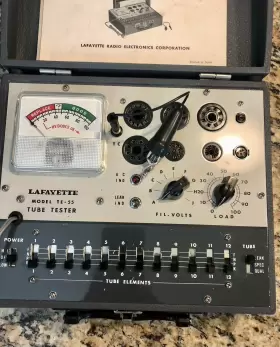 T-55 LAFAYETTE Tube Tester Manuals #2