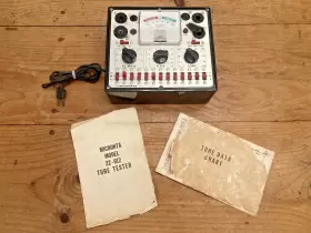 22-012 MICRONTA Tube Tester Manual Radio