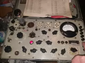 TV7A MILITARY Tube Tester Repair #3