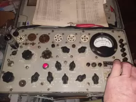 TV7A MILITARY Tube Tester Repair