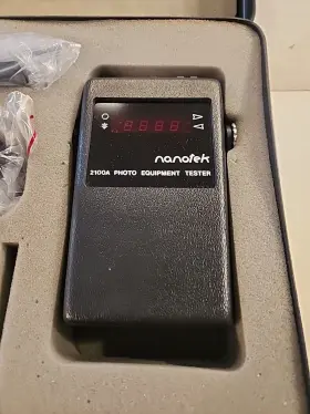 2100A NANOTEK Tester Manual Camera Lens #2