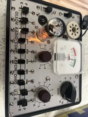 Olson Te 148 Kb 92 Kb 92 Tube Tester Te 148 Vintage