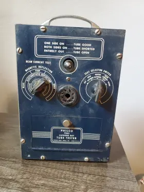 7053 PHILCO Cathode Ray Tube Tester Originl Manual