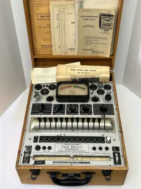 Precision Apparatus 14506 1947 Model 10 12 Tube Tester - Northwestern Vintage