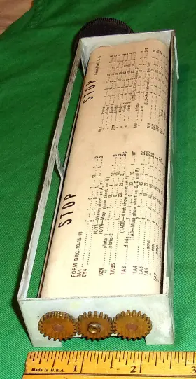 DRC-10-15-48 PRECISION Tube Tester Roll Clean #2