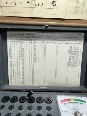 T-61 PRECISION Paco Tube Tester Powers #2