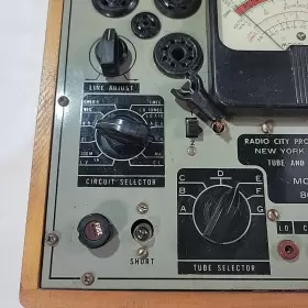802N RADIO CITY PRODUCTS COMPANY Rcp Tube Set Tester #3