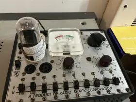 Radio Shack Emc Emc-211 Vintage 211 Vacuum Tube Tester - Work