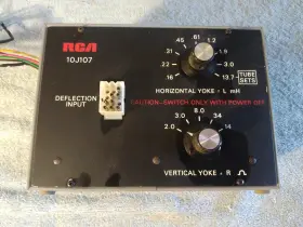 10J107 RCA Tv Tube Deflection Tester