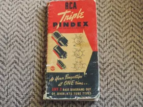 2F366 RCA Triple Pindex Receiving Tube Base