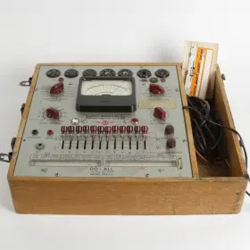 Rcp 808aa Vintage Radio City Products Tube Tester Model 808 A
