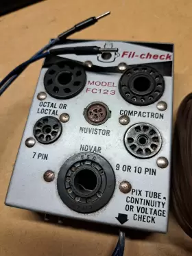 FC123 SENCORE Fil Check Filament Continuity Tube Tester #2