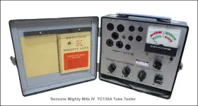 TC-136A SENCORE Mighty Mite Tube Tester Ham Radio Marshall