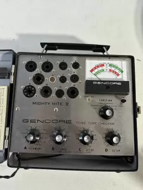 TC-142 SENCORE Mighty Mite Vacuum Tube Tester #3