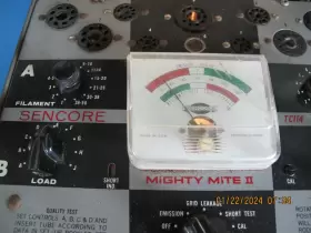 TC114 SENCORE Mighty Mite Tube Tester Powers Up #3