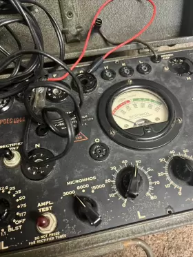 I-177-A SIGNAL CORPS Military Tube Tester Repair #3