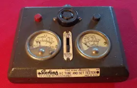 R-512 STERLING Antique Radio Tube Tester Cleveland